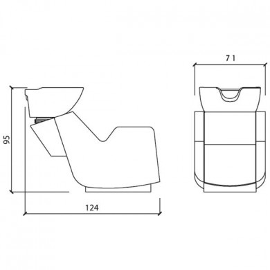 Парикмахерская мойка "Ultrawash Basic"